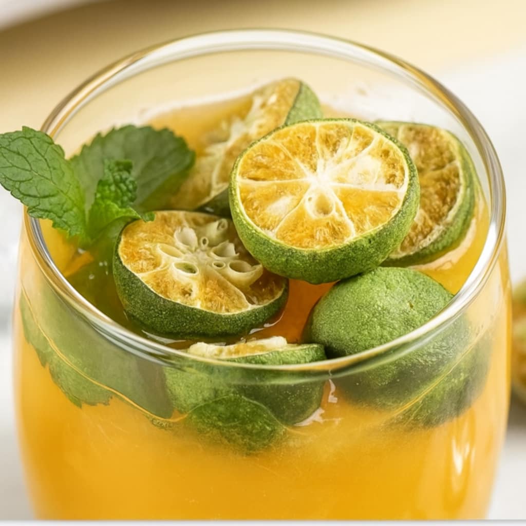 Quất xanh sấy khô